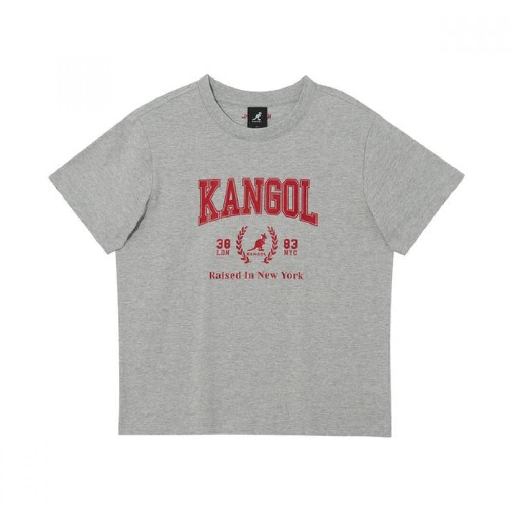 

Kangol Women S College T ShirT Melange Gray 2795 M