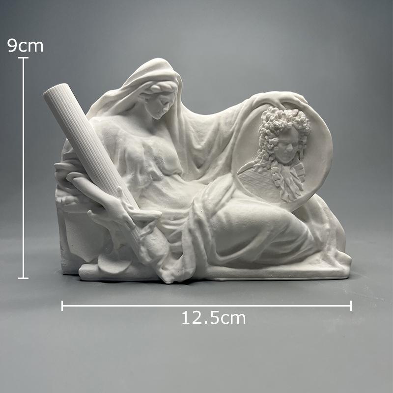 

Antoine D Abray Figures Plaster Statue Desk Decoration Ornaments Characters Sculpture Sketching Practice Coloring Teaching Tool