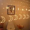 Ramadan Star LED Bulb String Light Decoration Curtain Light Wedding Neon