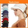 Gemütliche Damen Strickmütze mit Stretch und Zopfloch für den Winter
