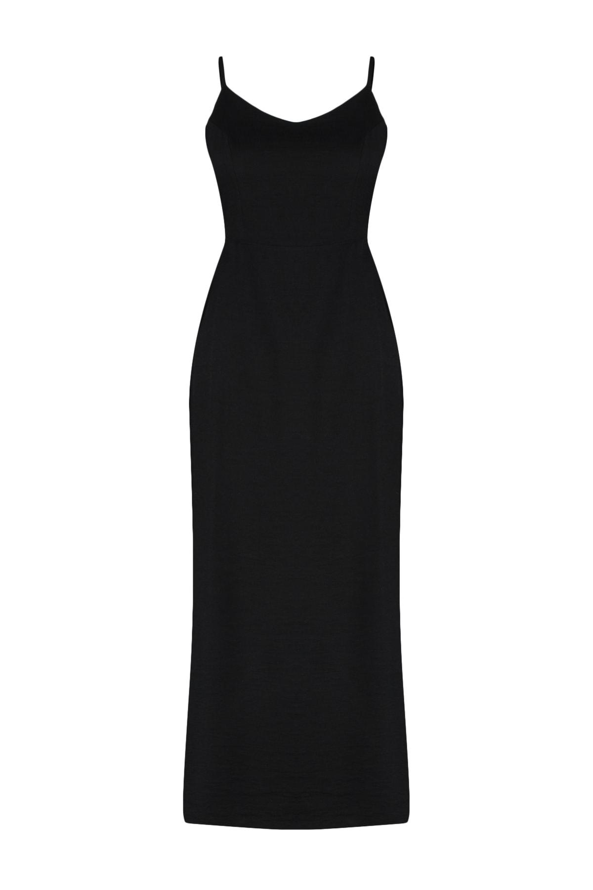 

Платье - Черный - А-силуэт