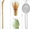 Pclife 100-Stand Bamboo Chasen Tea Whisks for Matcha Powder and Whisks (Set of 4)