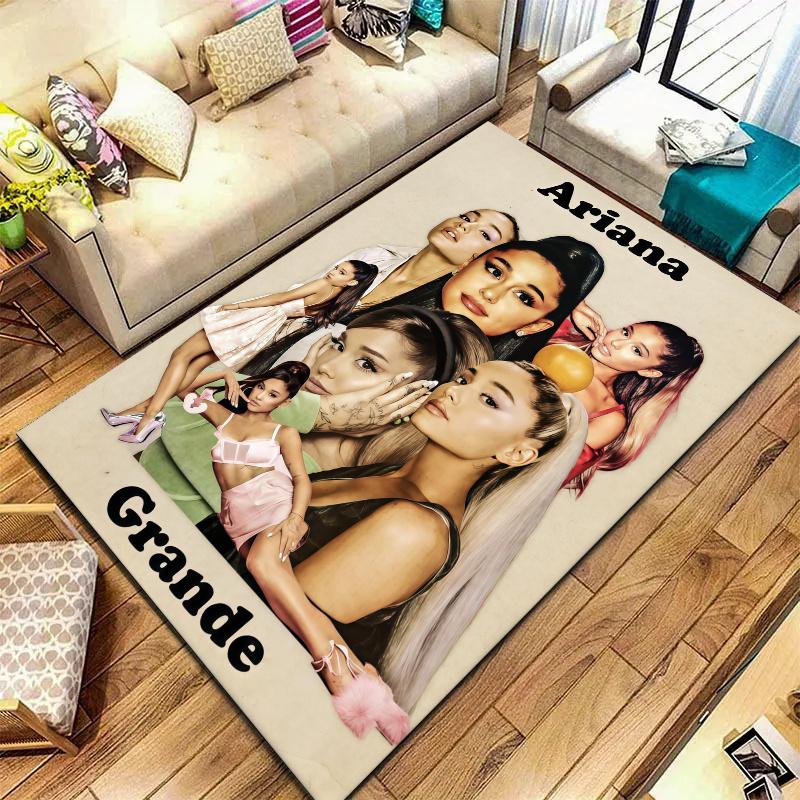 Ariana Grande Carpet Rug for Living Room Bedroom Home Sofa Decoration,Kids play Nonslip Floor Mat