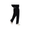 FILA Milano Series Fashion Versatile Comfortable Straight Leg Casual Pants Women bottoms Black F11W515607F-BK