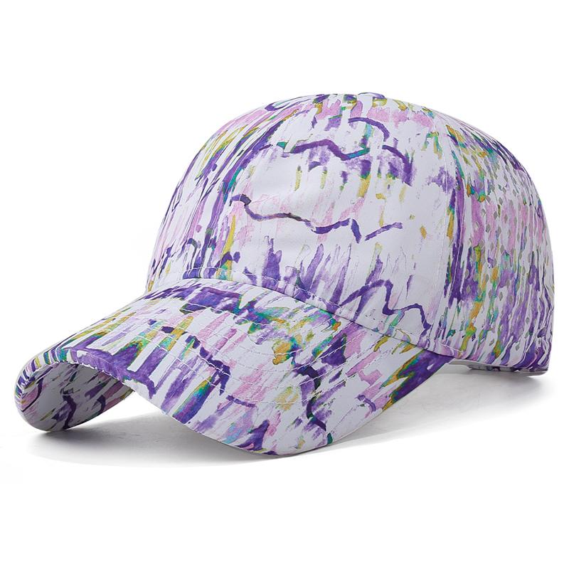Pattern Retro Baseball Cap Unisex Sunshade Outdoor Cap