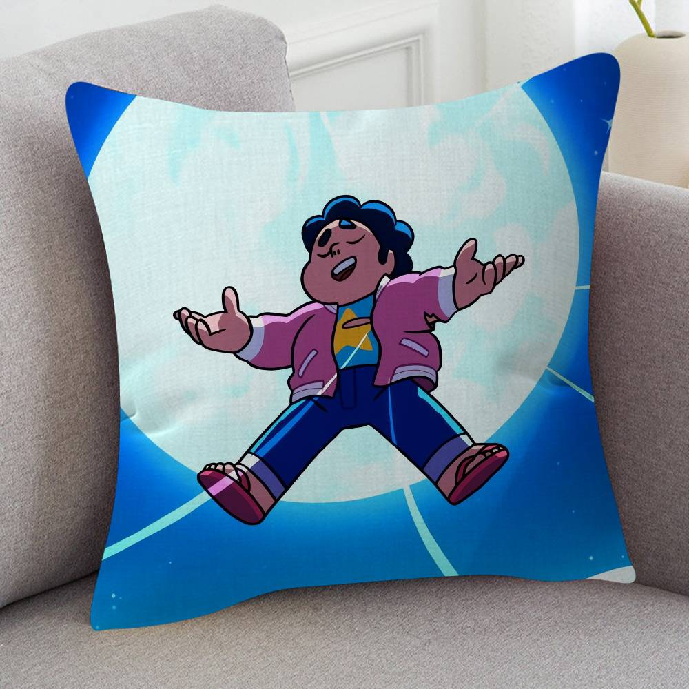 Anime Steven Universe Pillow Case Soft Double Sided Print Sofa Cushion Cover Throw Pillow Covers