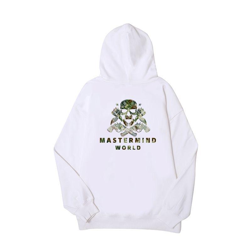 Japanischer Schädel Herren Sport Übergröße Hoodie Damen Pullover Bedruckt Hip Hop Locker Verdickt Herbst und Winter