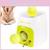 Automatic Pet Dog Food Dispenser With Interactive Tennis Ball Reward Toy