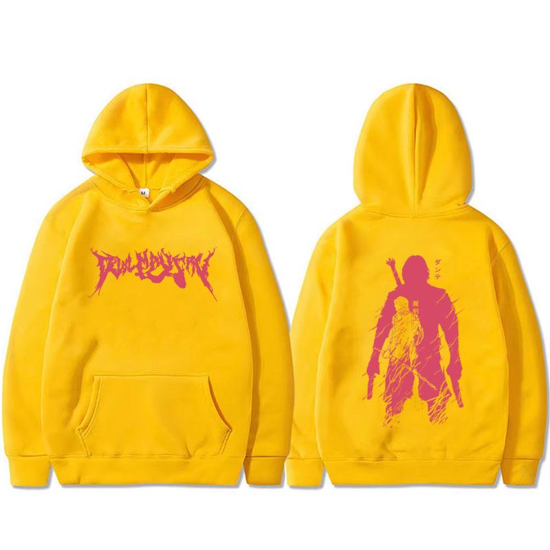 Game Demon Hoodie Sweatshirt for Women, Dusk Style Casual Loose Pullover, Unisex Streetwear for Cosplay Enthusiasts