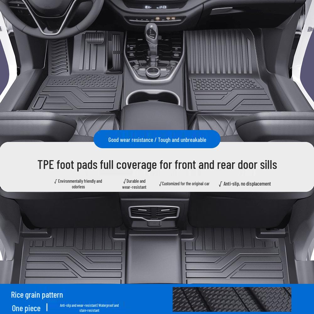 Southeast DX3/DX5/DX7 TPE Full Coverage Car Floor  Door Sill Coil Mats