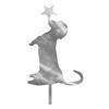 Dachshund Dog Christmas Tree Home Decoration with Star Dog Christmas Tree Topper Cute Dog Tree Topper for Holiday Party Decor