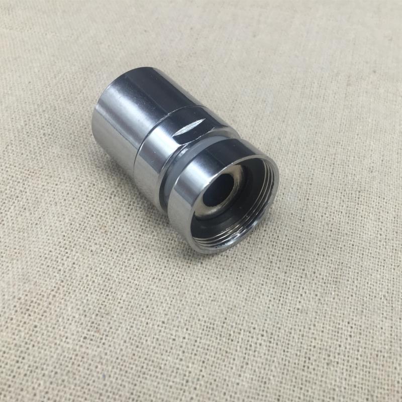 1pc Brass Chrome Finished Universal Faucet Spout Replacement G1/2' Connector Bubbler Aerator Kitchen Faucet Accessories