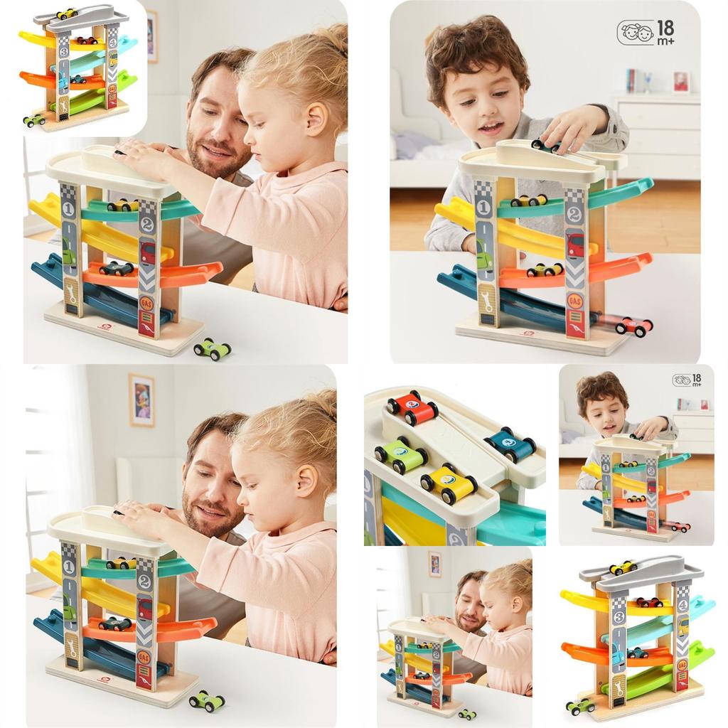 Wooden Track For Intellectual Development And Hand-eye Coordination