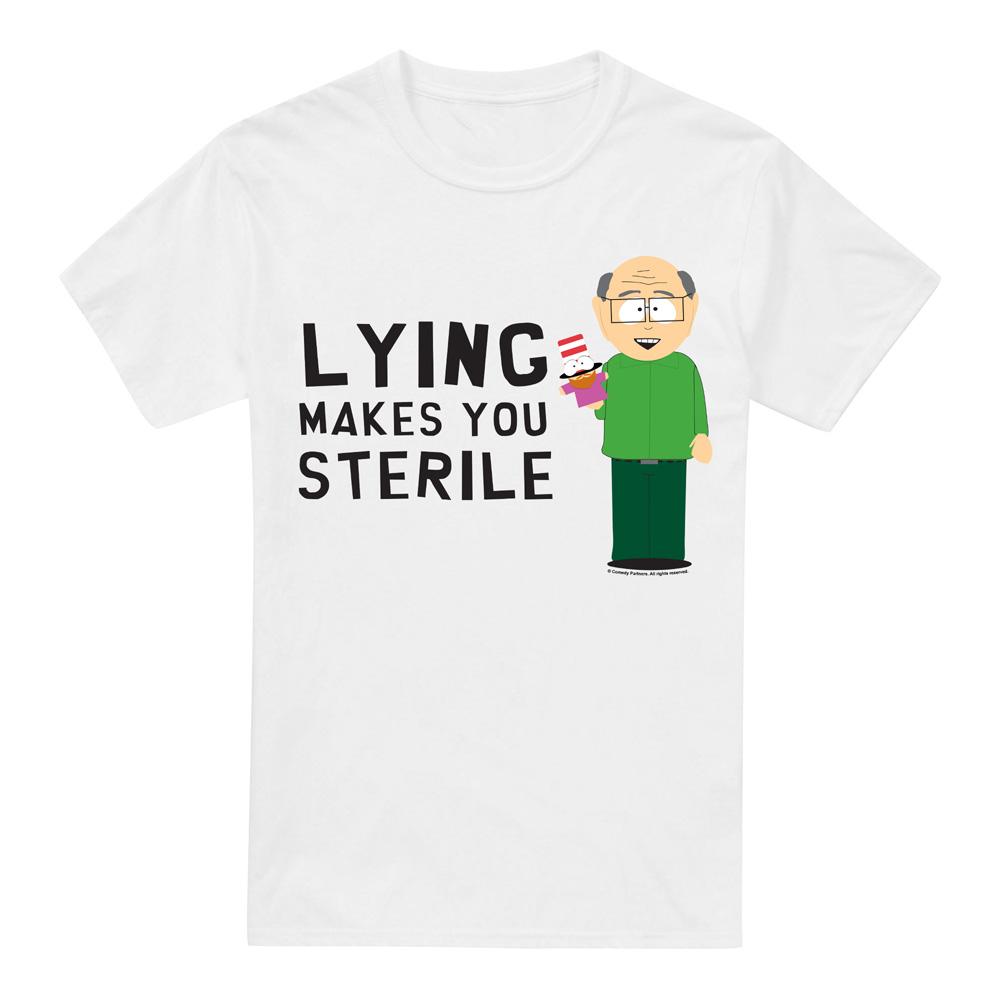 South Park Mens Lying Makes You Sterile T-Shirt