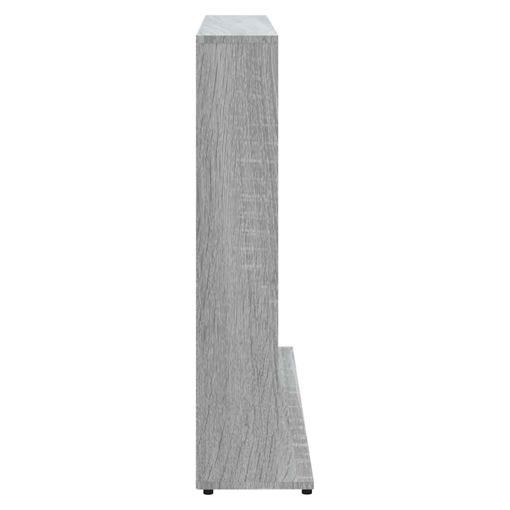 Vidaxl Szafka Na Płyty Cd, Szary Dąb Sonoma, 102 X 23 X 89,5 Cm