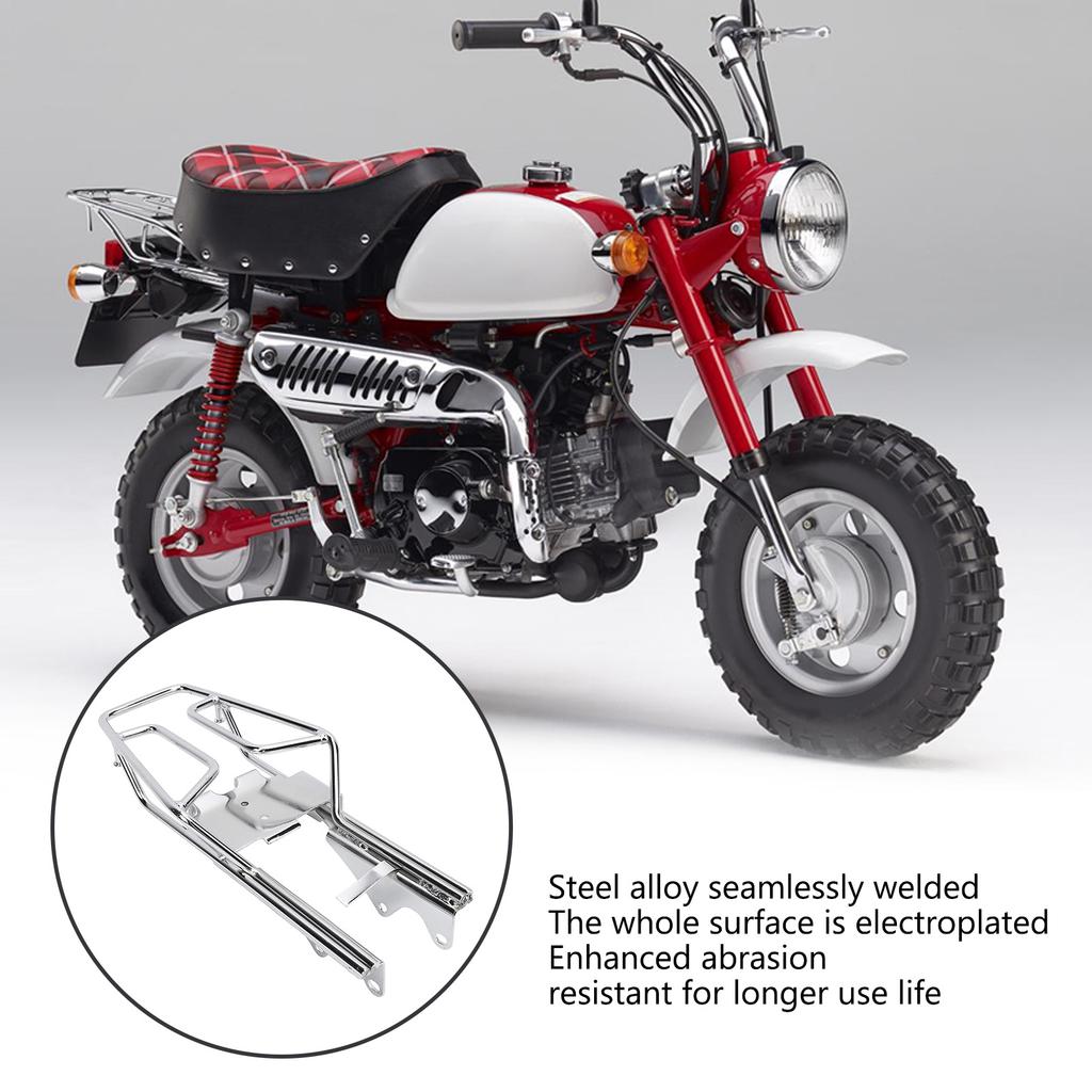 Motorcycle Rear Luggage Storage Rack Solid Steel Alloy Seamless Welding for Monkey Z50 Z50J Skyteam Z50A