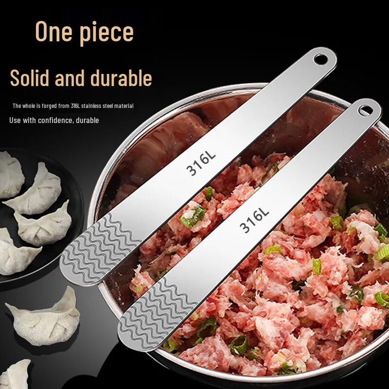 316 Stainless Steel Dumpling & Wonton Filling Scoop Set