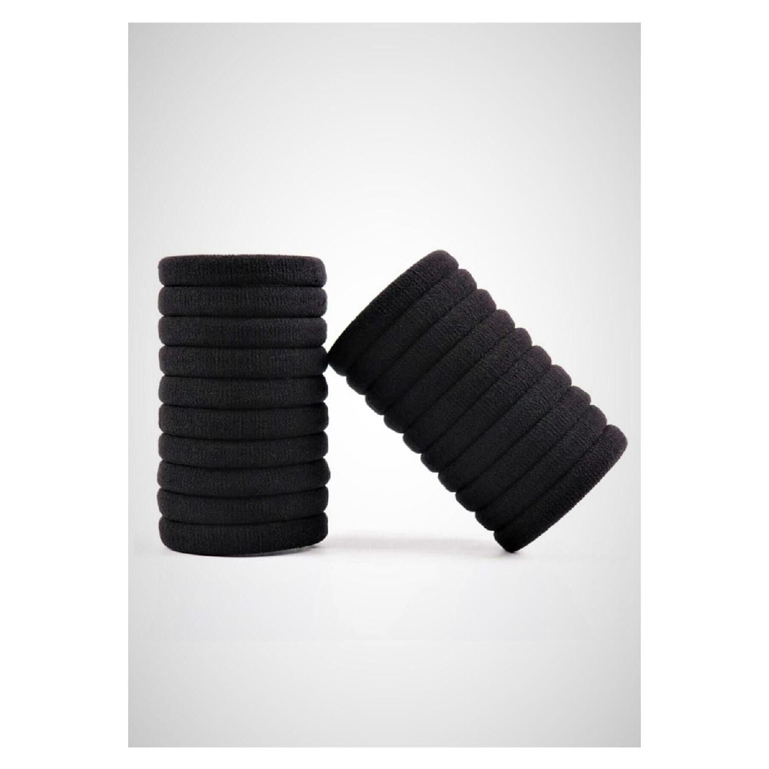 

Set Of 10 Black Elastic Buckles чорний