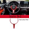 For BMW 3 4 Series F30 F31 F32 F35 2013-2019 Real Carbon Fiber Car Console Gear Shift Panel Decoration Cover Trim Stickers
