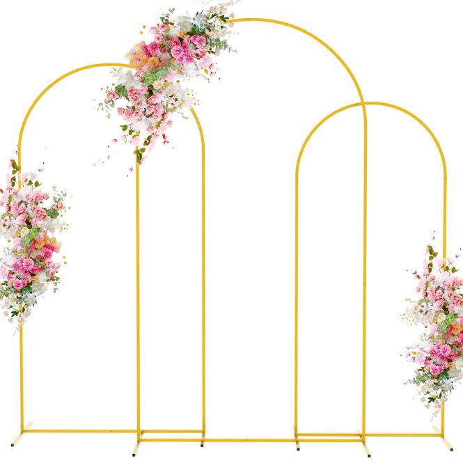 Cross-Border Metal Balloon Arch Stand for Weddings & Parties