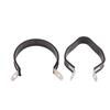 Motorcycle 60.5Mm Exhaust Pipe 51Mm Muffler Universal Fixed Circle Carbon Fiber Holder Clamp Fixed Ring Support Bracket