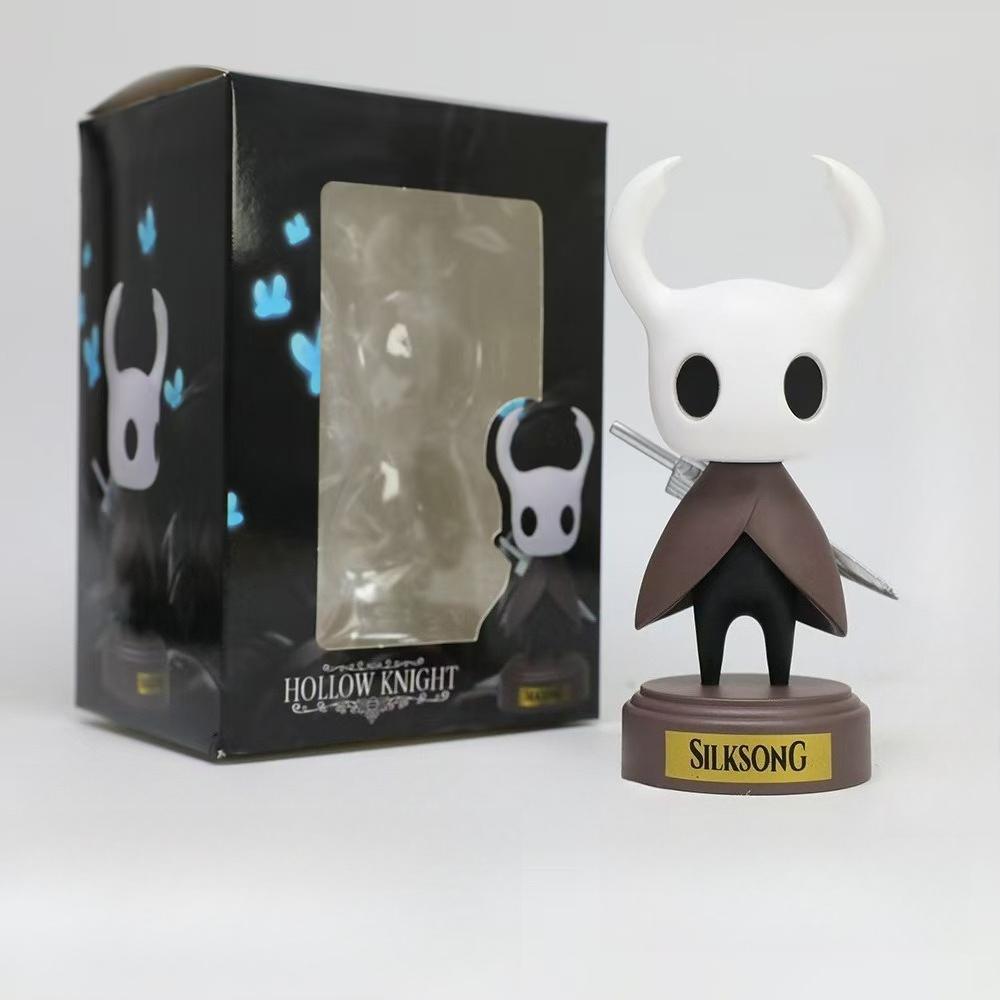 Hollow Knight -12CM Little Knight Anime Model Handmade, Game Accessories, Chassis,  Collectible Figurine, Statue Pvc Model