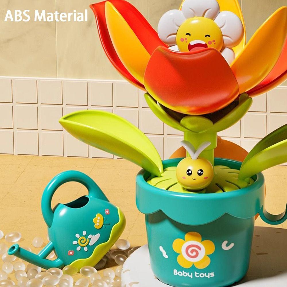 Sunflower Bathroom Toy Lovely Shower Spray High Quality Bath Toy  Kids Gifts