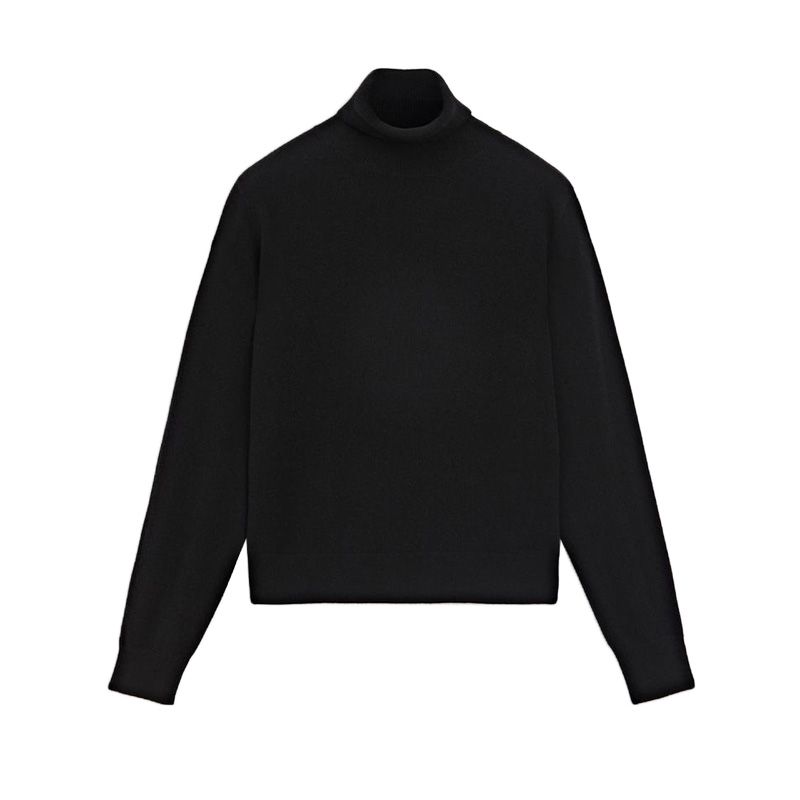 MD Fall and Winter New Women's Clothing Fashion Wind All-Match Commute Turtleneck Long Sleeve Bottoming Sweater Knitwear 5721620