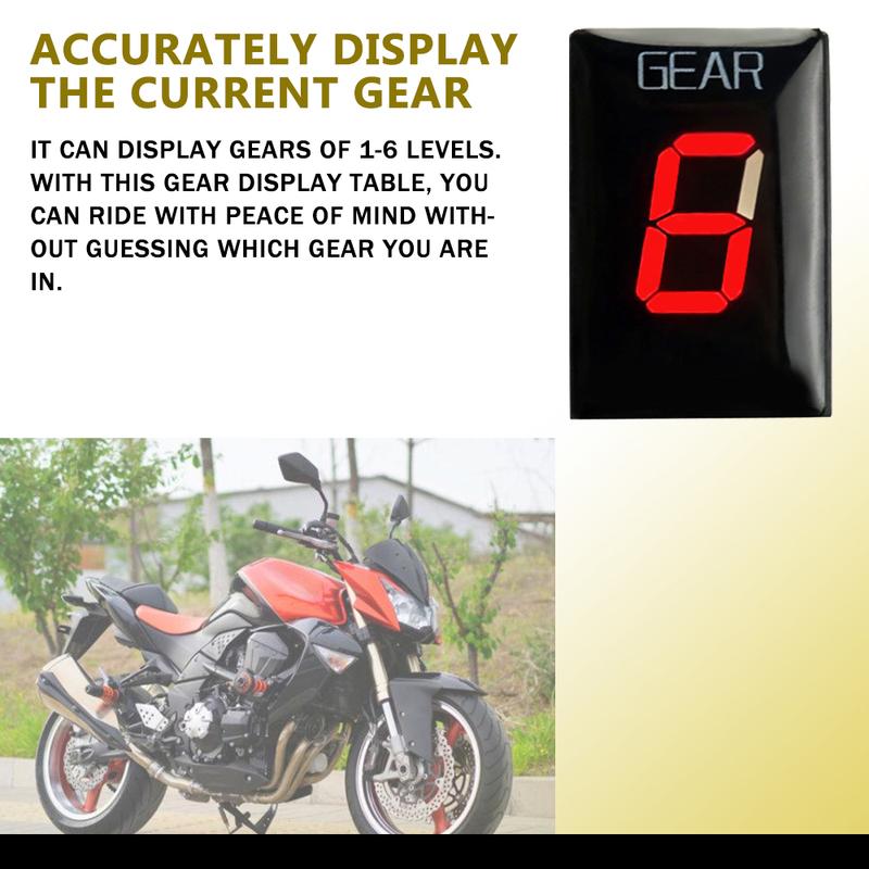 For Kawasaki Z750 Z1000 Z-750 Z-1000 2007 2008 2009 Motorcycle Gear Indicator Speed Digital Display Meter Ecu Plug Accessories