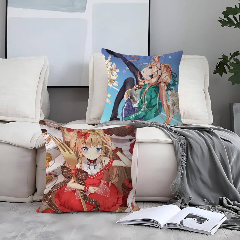 Eri-ri Spencer Sawa-muras Cushion Cover Decorative Pillow Sofa Home Decor Case Pillow Cases