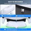 RGB Portable Charging Dock Charging Stand Station for PS5 Portal Consoles Accessories with 7 Lighting Modes and Type C Cable Quick Charging with Light
