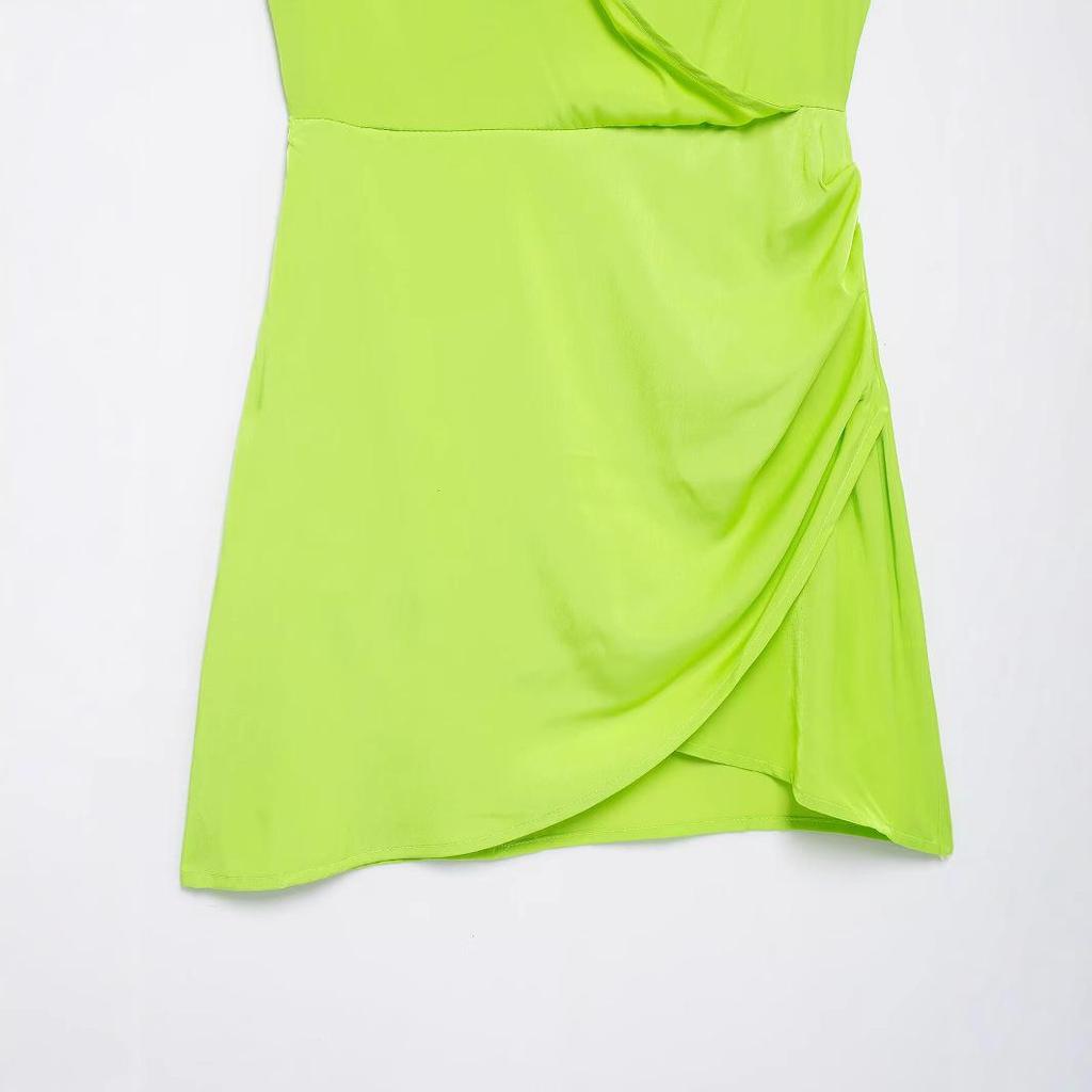 2025 Spring Women's European & American Style Fashion Simple Shirt Dress