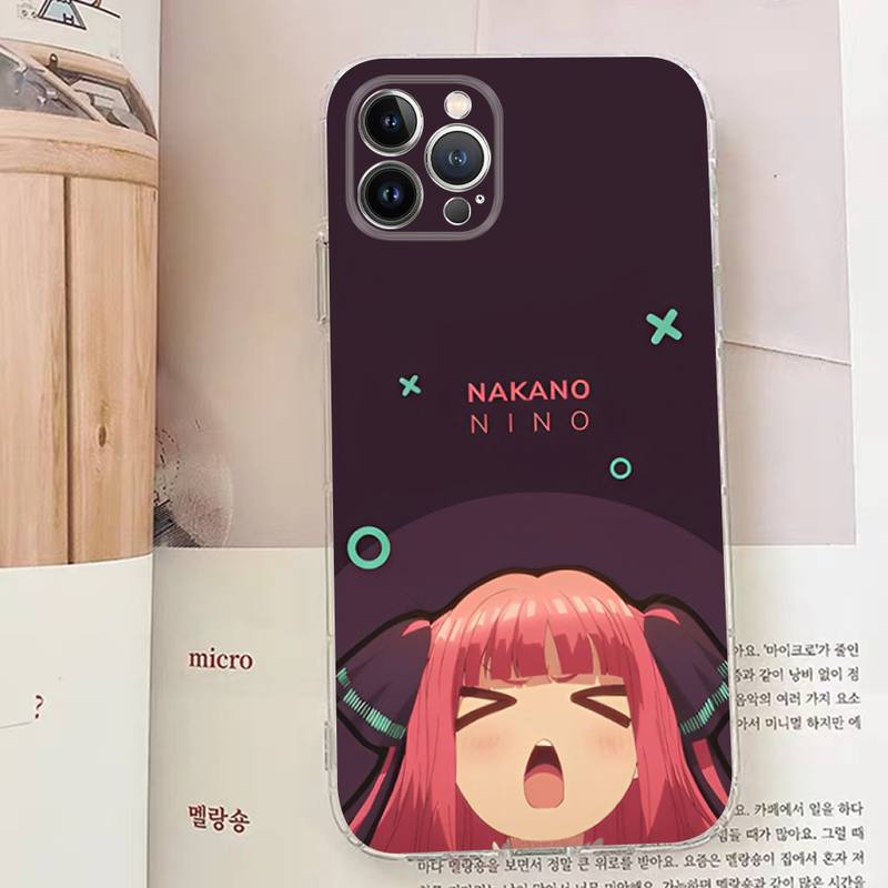 

Nino Nakano Anime Phone Case For iPhone 14 11 12 13 Mini Pro XS Max Cover 6 7 8 Plus X XR SE 2020 Funda Shell iPhone SE 2020