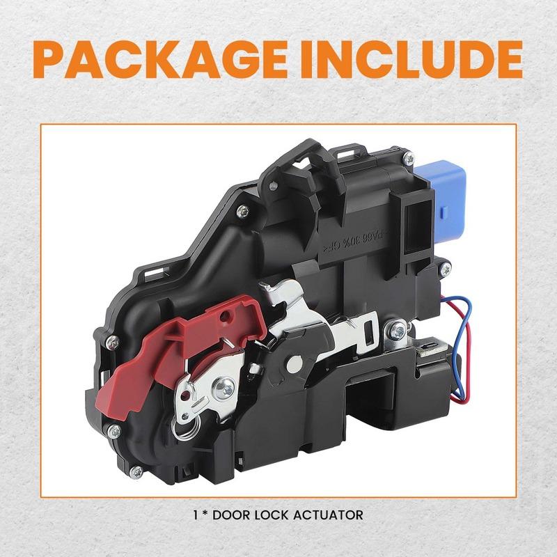 3D1837015A Front Left Passenger Side Door Lock Mechanism Actuator For VW Golf MK5