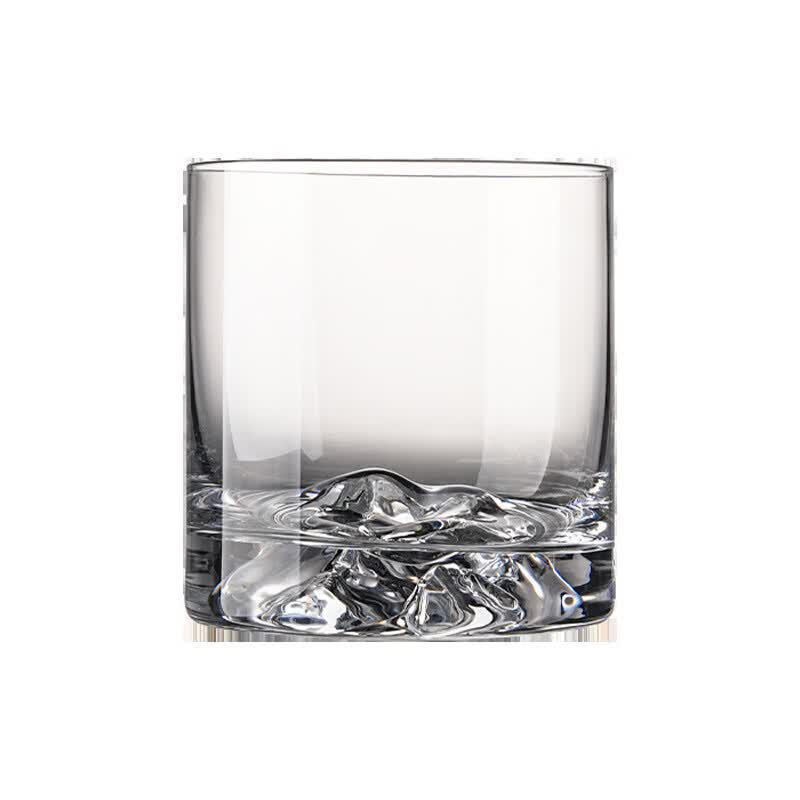 MDNG Colored Mountain Glass Whiskey Tumbler