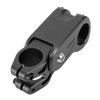Bike Stem High Density CNC Processing Soft and Hard Adjustable Anti Vibration Ride Mountain Bike Stem Black