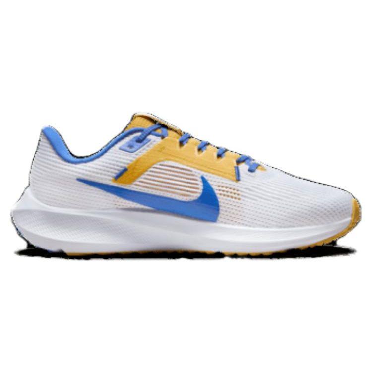 Nike Air Zoom Pegasus 40 UCLA Men Sneakers White Gold Signal-Blue DZ5988-100