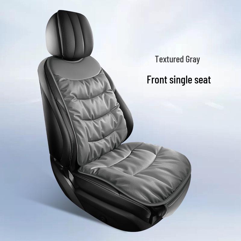 Universal Warm Cloud-Feel Car Seat Cushion: Autumn/Winter Wear-Resistant Down Cotton with Ergonomic Support