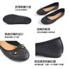 Size 41 Xiaoxiangfeng single shoes, shallow mouth women's soft soles, not tired feet, mother shoes, white flat-soled Doudou shoes.