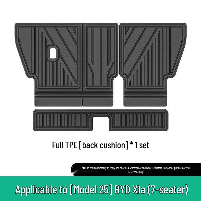 Waterproof TPE Floor Mats, Trunk Mats & Eco-friendly Seat Back Cushions for 25 BYD Models
