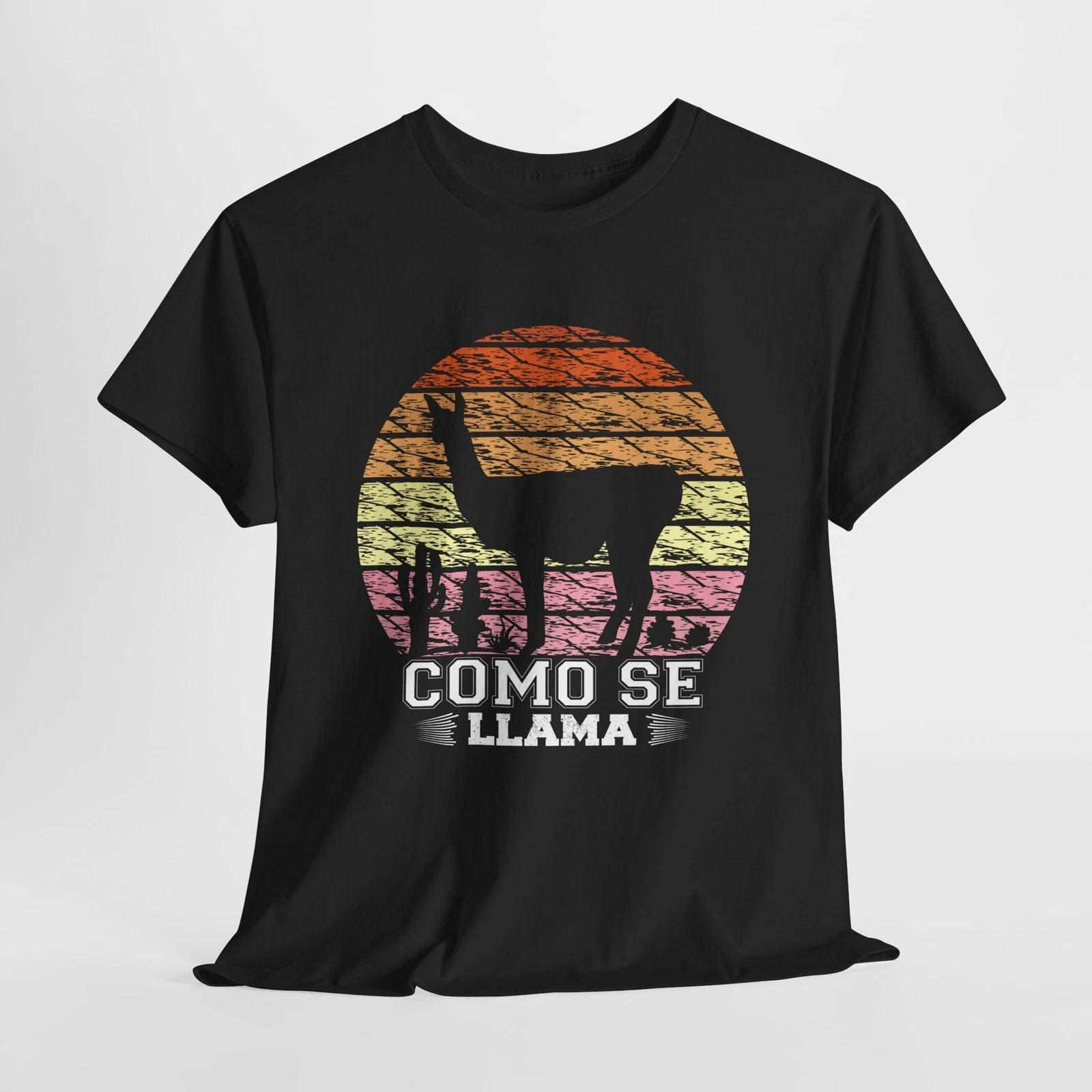 Como Se Llama T-Shirt | Yoga Llama Tee | Funny Zen Meditation Shirt 2XL