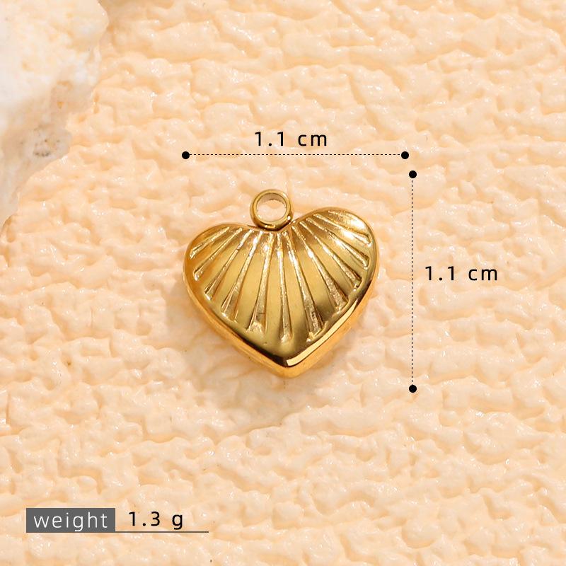 European & American Love Heart Pendant Earrings - Luxury Stainless Steel Titanium Jewelry for Women