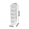 Seasoning Organizer Clear Airtight Reusable Jar Salt Jar with Lid for Condiment Household Cooking Dining Baking Bathroom