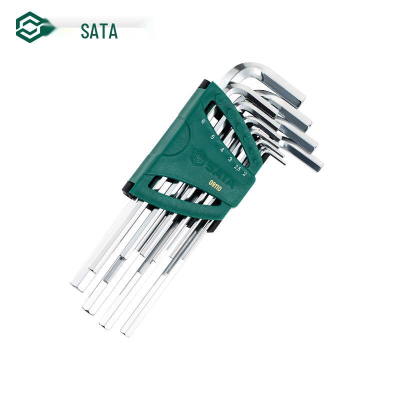 SATA 10-Piece Extended Hex Key Set