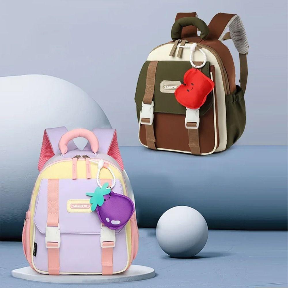 Waterproof Kindergarten School Bag Adjustable Straps Cartoon Nursery Backpack  Travel