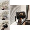 Stylish Summer Small Shoulder Bag For Women With Bow Design And Trendy Fashion Elements In Black Silver And White