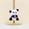 Delightful Miniature Panda Plush Doll Keychain Soft Toy For Accessories Bag