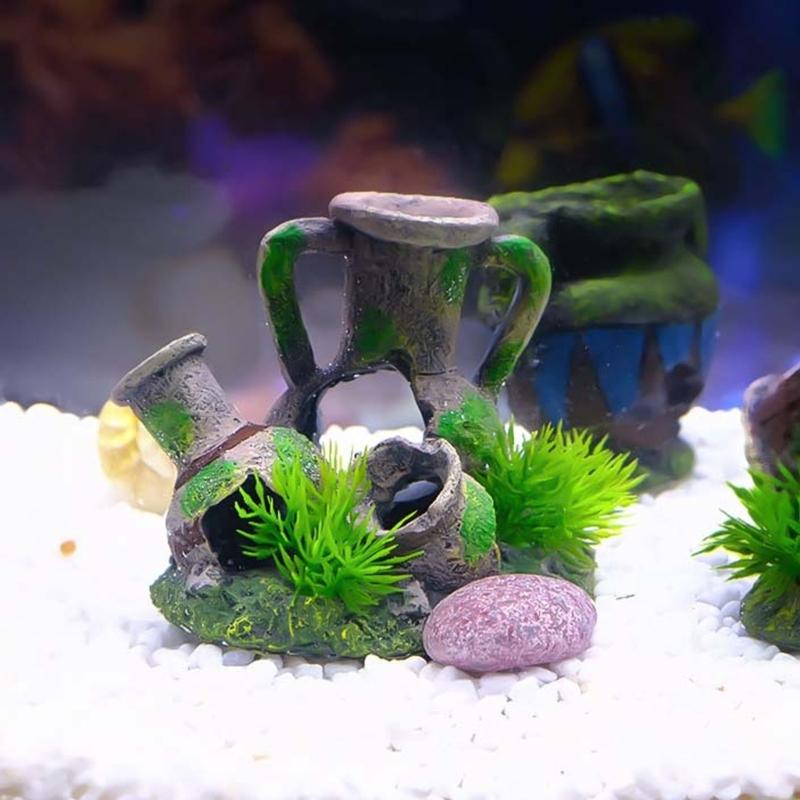 Aquarien Handwerk Künstliche Gebrochene Scherbe Zucht Handwerk Dekoration Aquarium Landschaftsbedarf Ästhetische Ausstellungen