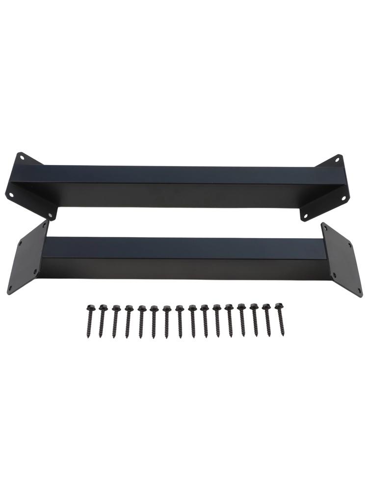 Som visat 45-graders vinkelbeslag Komplett paket med skruvar inkluderade Vinkelstöd DIY-fäste Kit Enkel installationsdesign