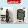 GIANXI Outdoor Recliner With Cotton Padded Lawn Outdoor Lounge Gravity Camp Folding Recliner With Phone Stand Terrace Chairs